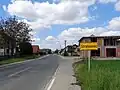 Village entrance