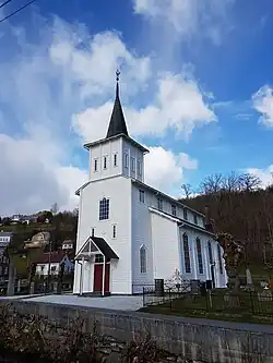 View of the village church