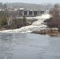 Sturgeon Falls on the Sturgeon River