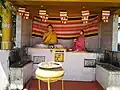 Sujata Temple. A votive altar.
