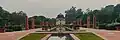 Panoramic view in the daylight
