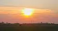 Sunset near Elemir