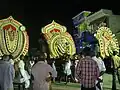 Swamy Bavani on the sevemnth day around Rathaveethi