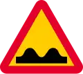 Uneven road