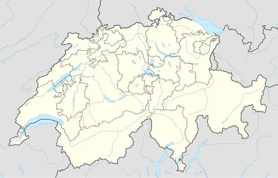 Nyon is located in Switzerland