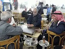 Image 41A coffeehouse in Damascus (2003) (from Coffee culture)