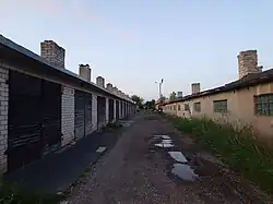 Row of garages