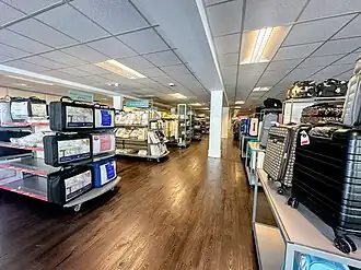 Interior of TK Maxx in Chatham, Kent