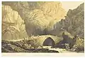 The upper valley of the Barada in the Anti-Lebanon Mountains 1855