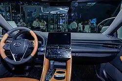 2022 Toyota Avalon Hybrid XLE interior (AXXH50; 2022 facelift, China)