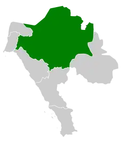 Location of Tabuk within Tabuk Province
