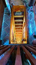 The staircase leading up to Wenchang Pavilion