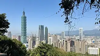 Taipei skyline