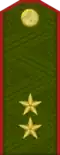 Генерал-лейтенант General-lejtenant[52] (Tajik National Army)