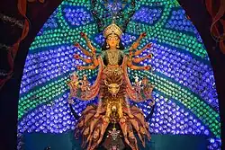 'Hydridosuramardini' best artisan of the year by Subrata Banerjee and Avijit Pal at Tala Barowari
