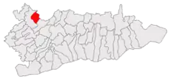 Location in Călărași County