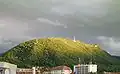 Tâmpa bathed in light during summer...