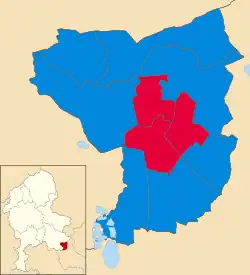 2010 results map