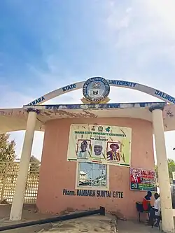Entrance of Taraba State University