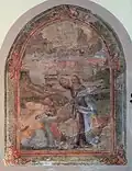 Fresco: Jesus transfers the primacy to Peter