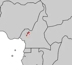 Map of range