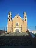 Tecoh main church: Parroquia de Nuestra Señora de la Asuncion (Parish of Our Lady of the Assumption)