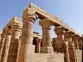 An Egyptian temple