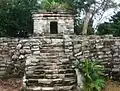 Temple at Xcaret