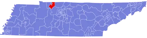 Map of the district