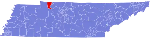 Map of the district