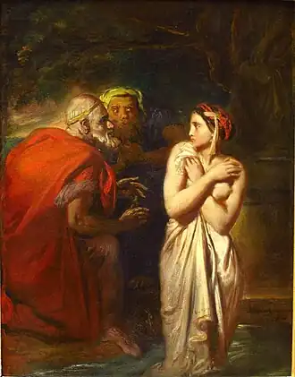 Susanna and the Elders, 1856