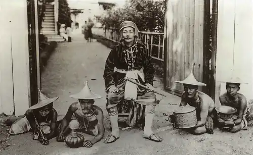 Thai Prince Bhanurangsi in traditional military Uniform 1898
