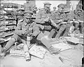 Men of the KOYLI fusing Stokes shells near Wieltje, 1 October 1917