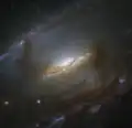 The Core of NGC 5792, Hubble Space Telescope