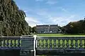 View of mansion from the grounds.