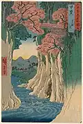from the series Famous Places in the Sixty-odd Provinces of Japan
