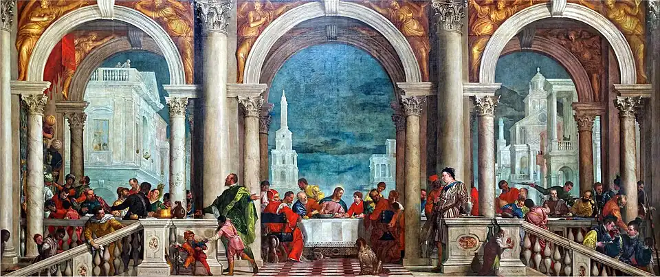 Paolo Veronese, now called The Feast in the House of Levi, 1573