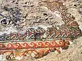 Fragment of the mosaic floor