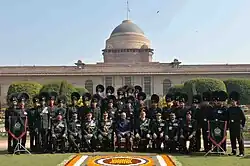 Members of the Band of the Rajputana Rifles