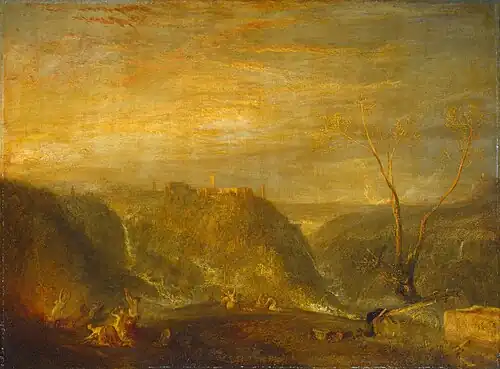 The Rape of Proserpine by J.M.W. Turner