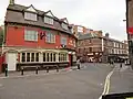 The Red Lion public house, Gloucester Green.