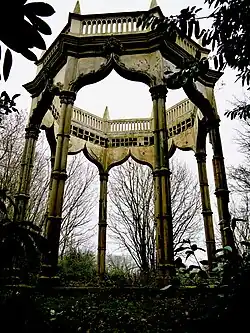 The Umbrello at Saxham Hall (See § Examples: Saxham Hall, Umbrello.)