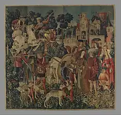 The Unicorn Is Killed and Brought to the Castle