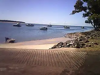 View from the Burrum Heads boat ramp, 2016