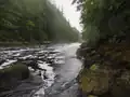 The narrows between the Inlet and the Lagoon