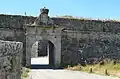 Outer gate.