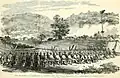 Battle at Laurel Mountain (several kilometers away from Rich Mountain) fought concurrently. Confederates on Laurel Mountain retreated in great disorder after hearing of the defeat of Confederate forces on Rich Mountain.
