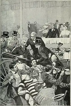 British illustration of the assassination