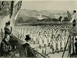 Royal tour of Dunedin in 1901