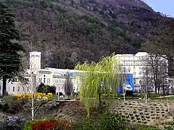 The spa in La Léchère